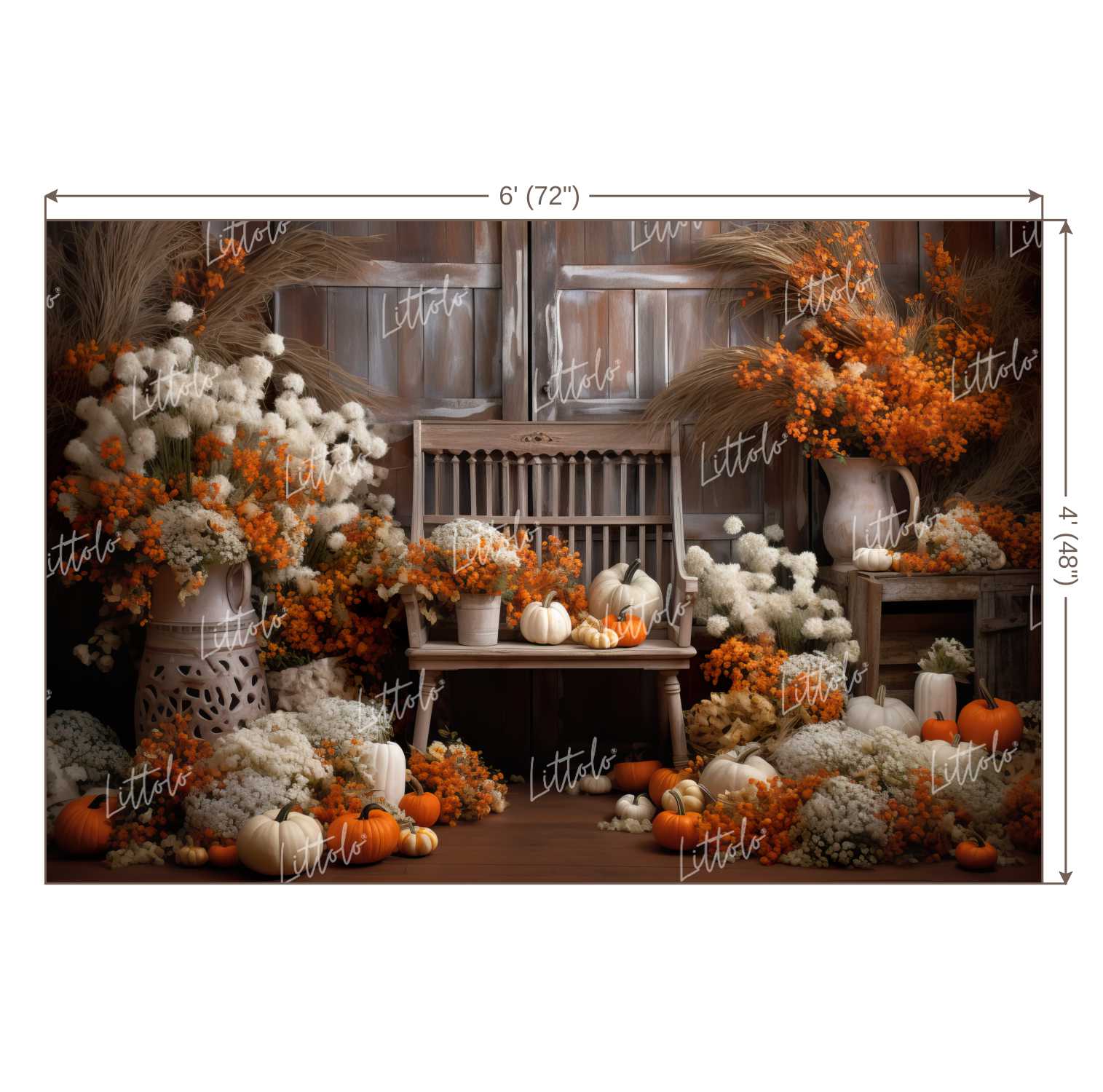 LB1120 Festive and Season Halloween Backdrop