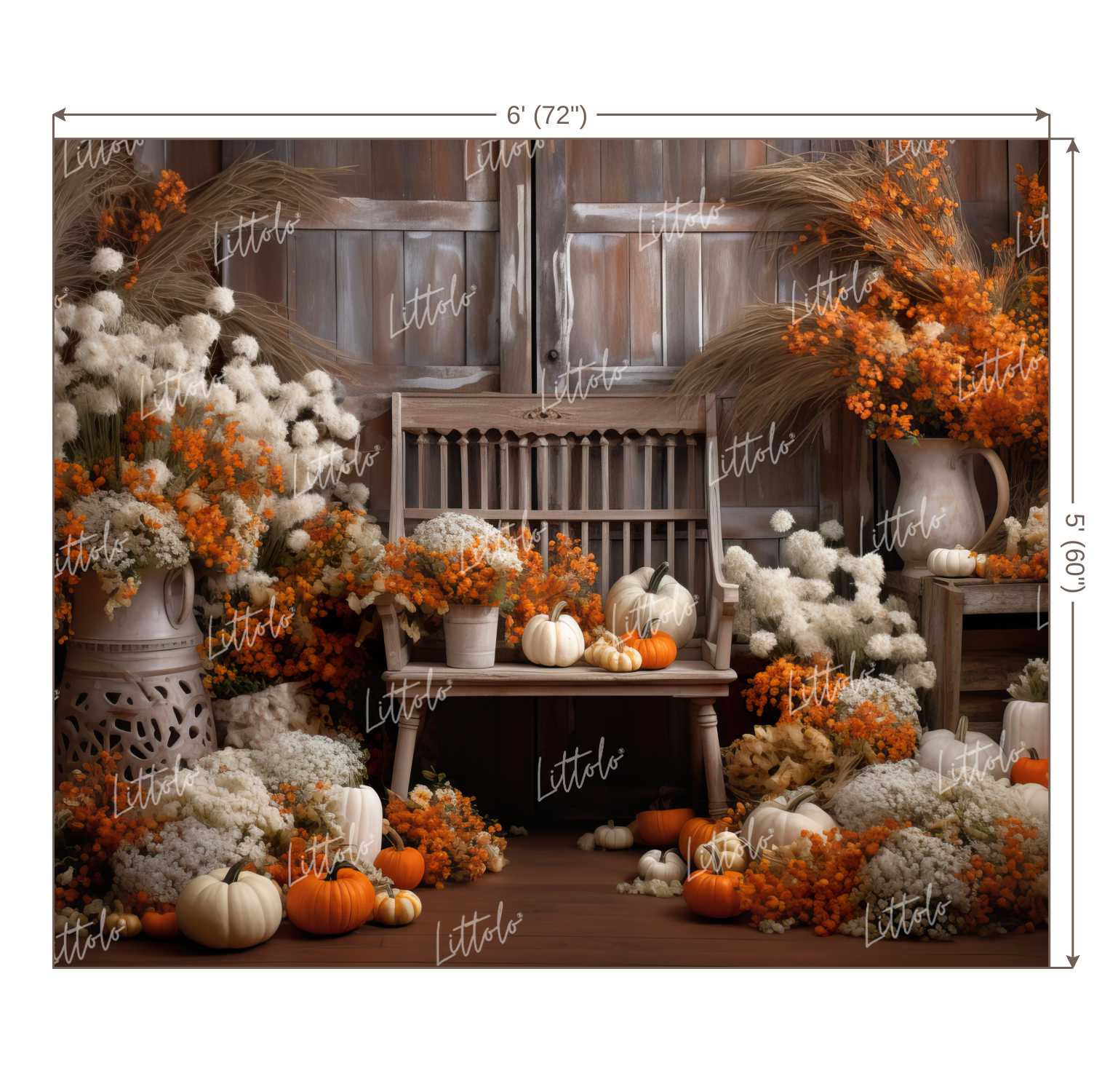 LB1120 Festive and Season Halloween Backdrop