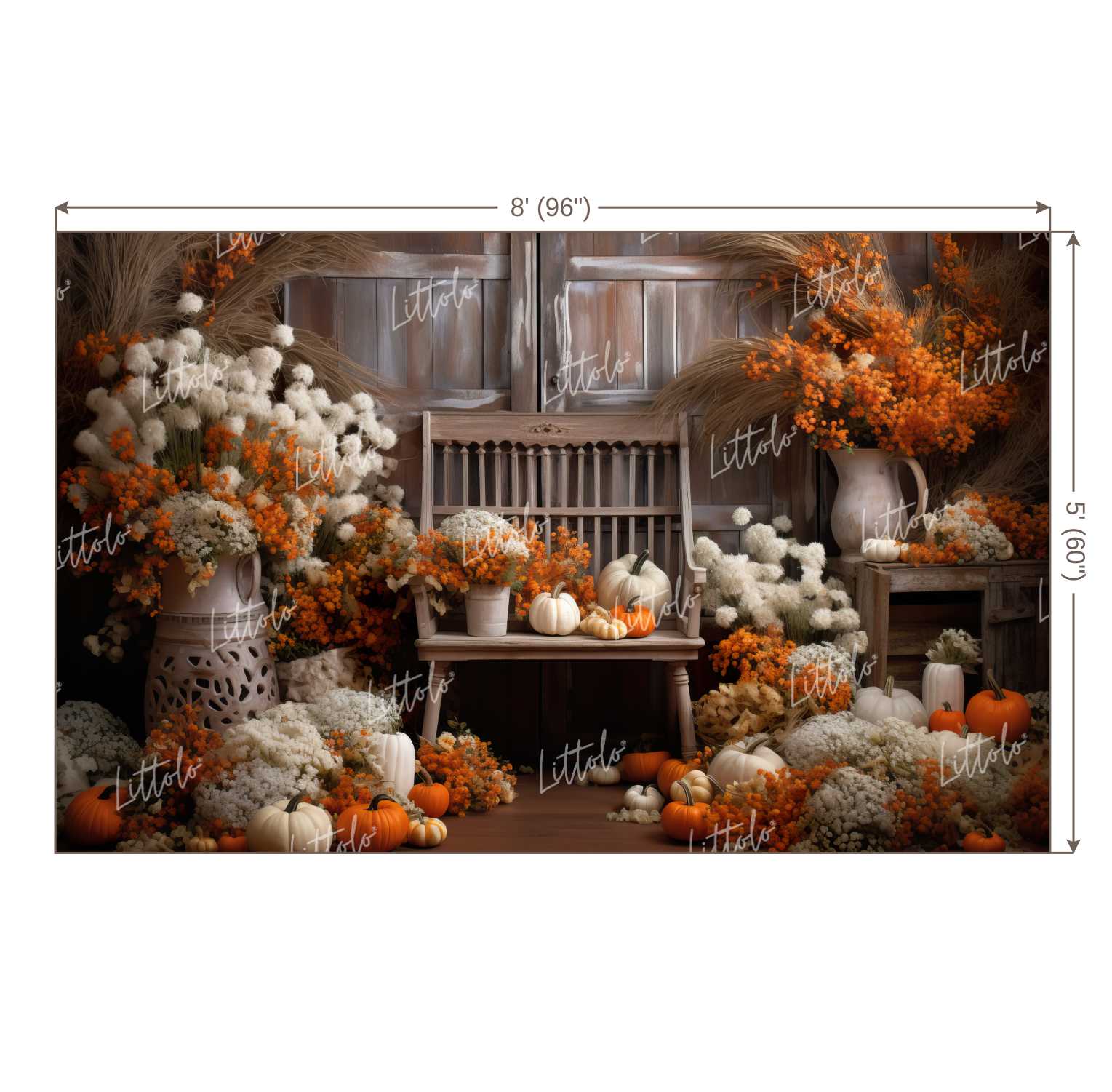 LB1120 Festive and Season Halloween Backdrop