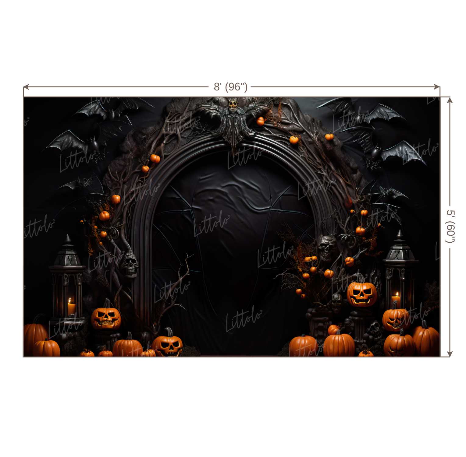 LB1121 Festive and Season Halloween Backdrop