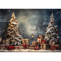 LB1124 Festive and Season Christmas Backdrop