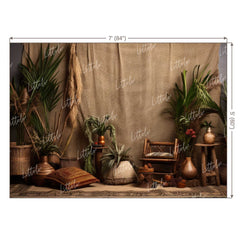 LB1127 Boho Theme Backdrop