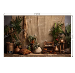 LB1127 Boho Theme Backdrop