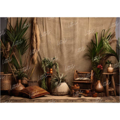 LB1127 Boho Theme Backdrop