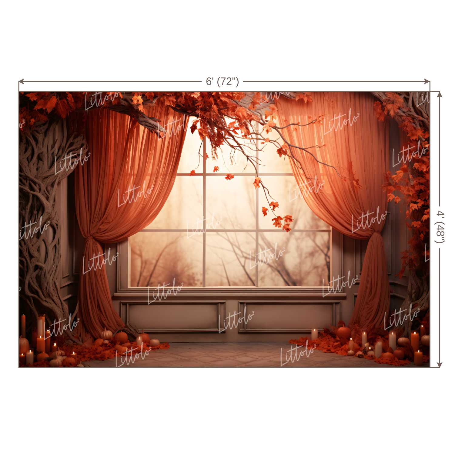 LB1129 Festive and Season Autumn Backdrop