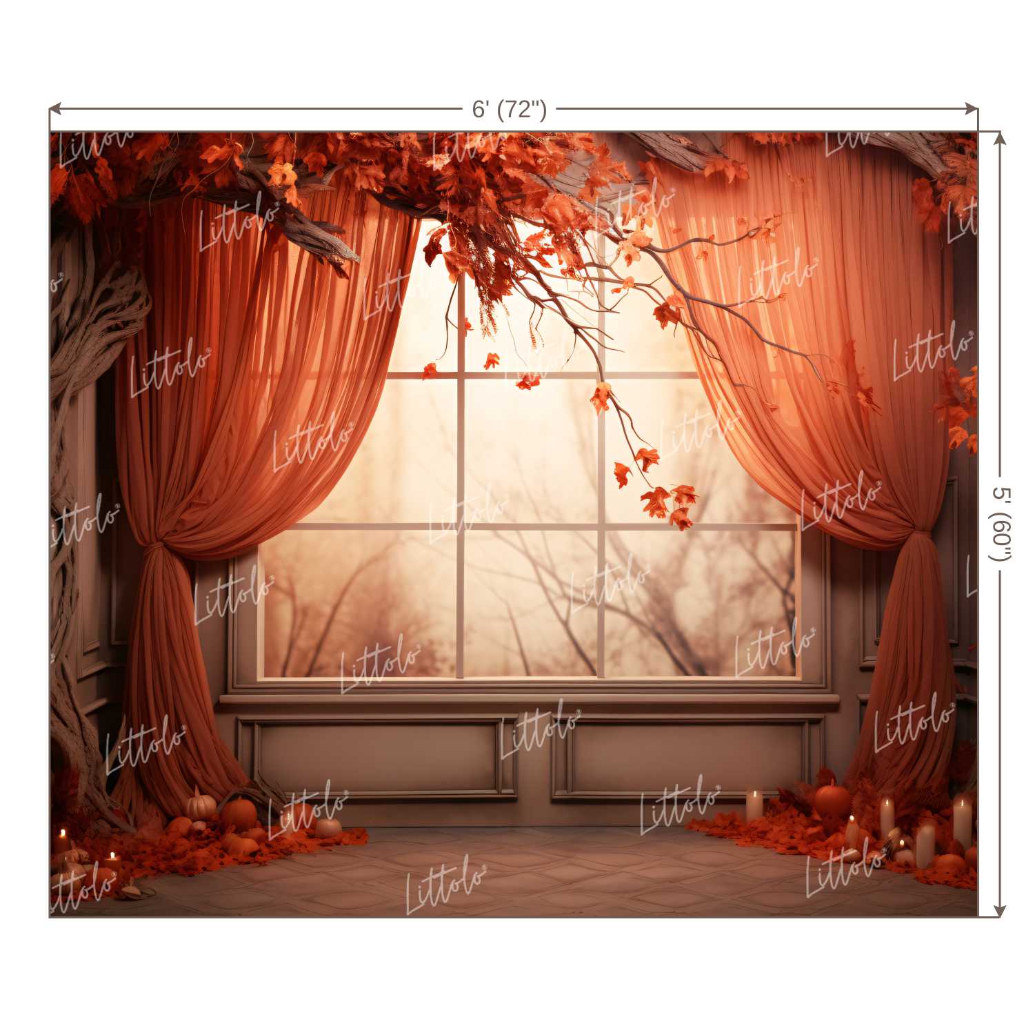 LB1129 Festive and Season Autumn Backdrop