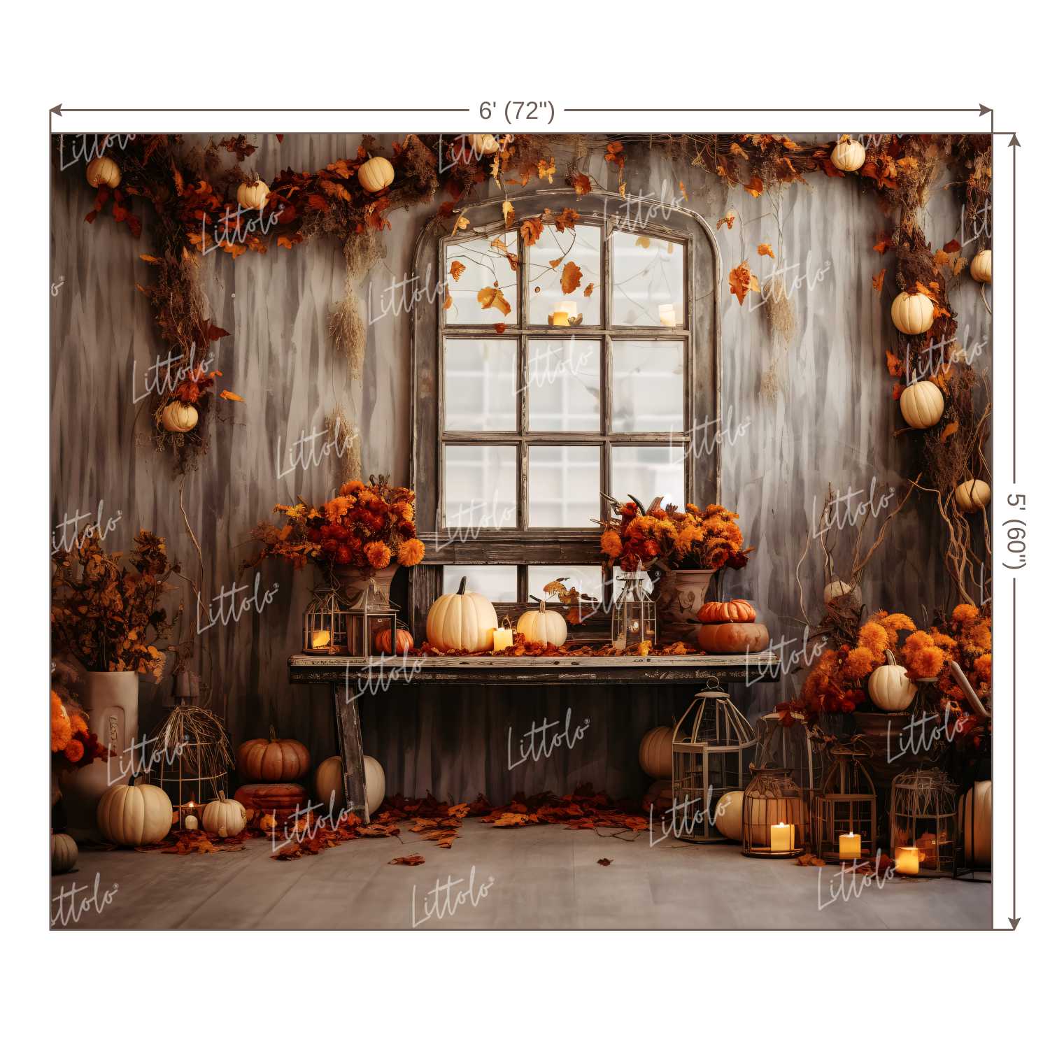 LB1130 Festive and Season Halloween Backdrop