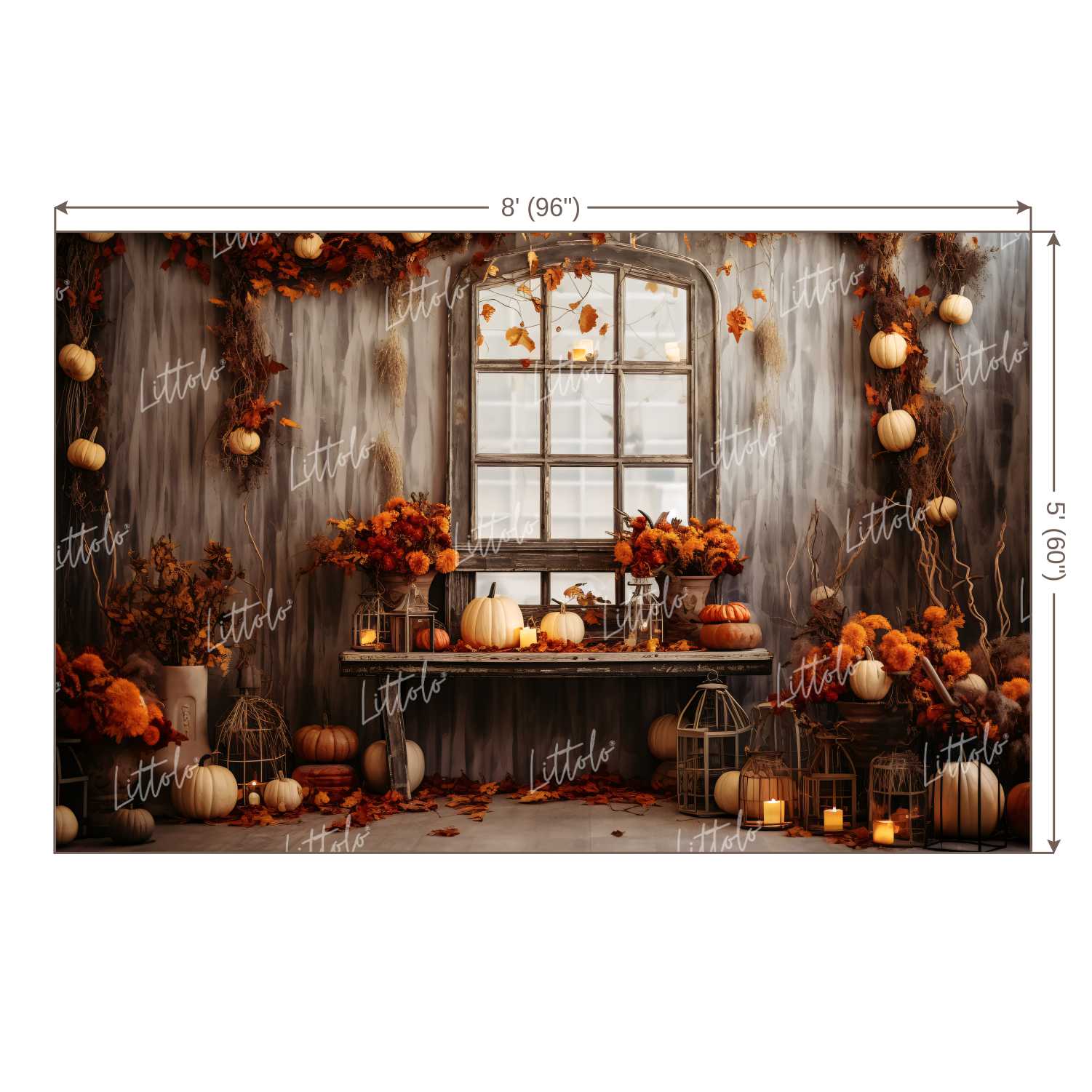 LB1130 Festive and Season Halloween Backdrop