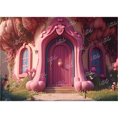 LB1131 Prince/Princess Castle Backdrop