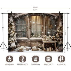 LB1135 Festive and Season Christmas Backdrop