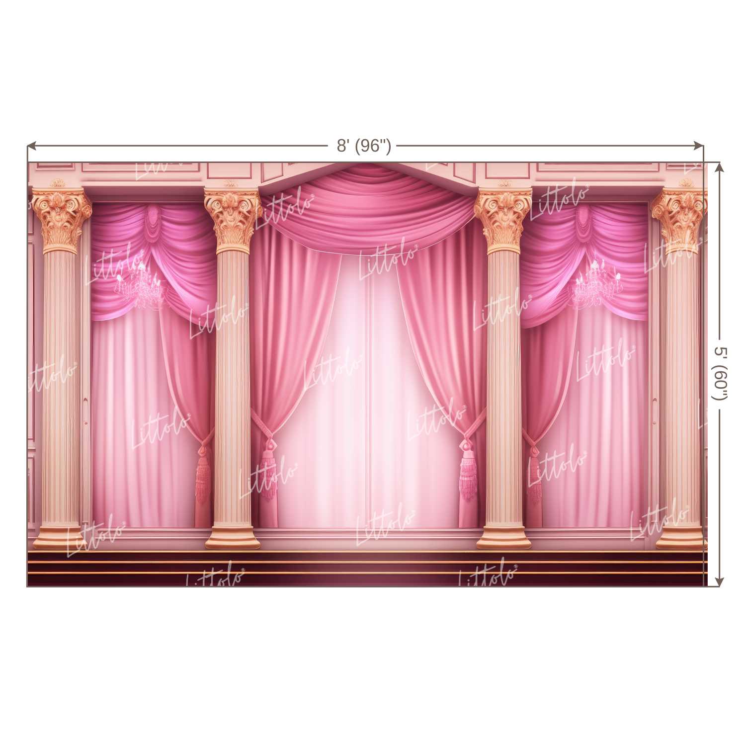 LB1139 Doors and Windows Backdrop