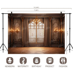 LB1140 Doors and Windows Backdrop