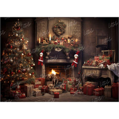 LB1141 Festive and Season Christmas Backdrop