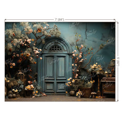 LB1143 Floral and Fine Art Backdrop