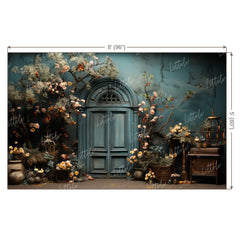 LB1143 Floral and Fine Art Backdrop