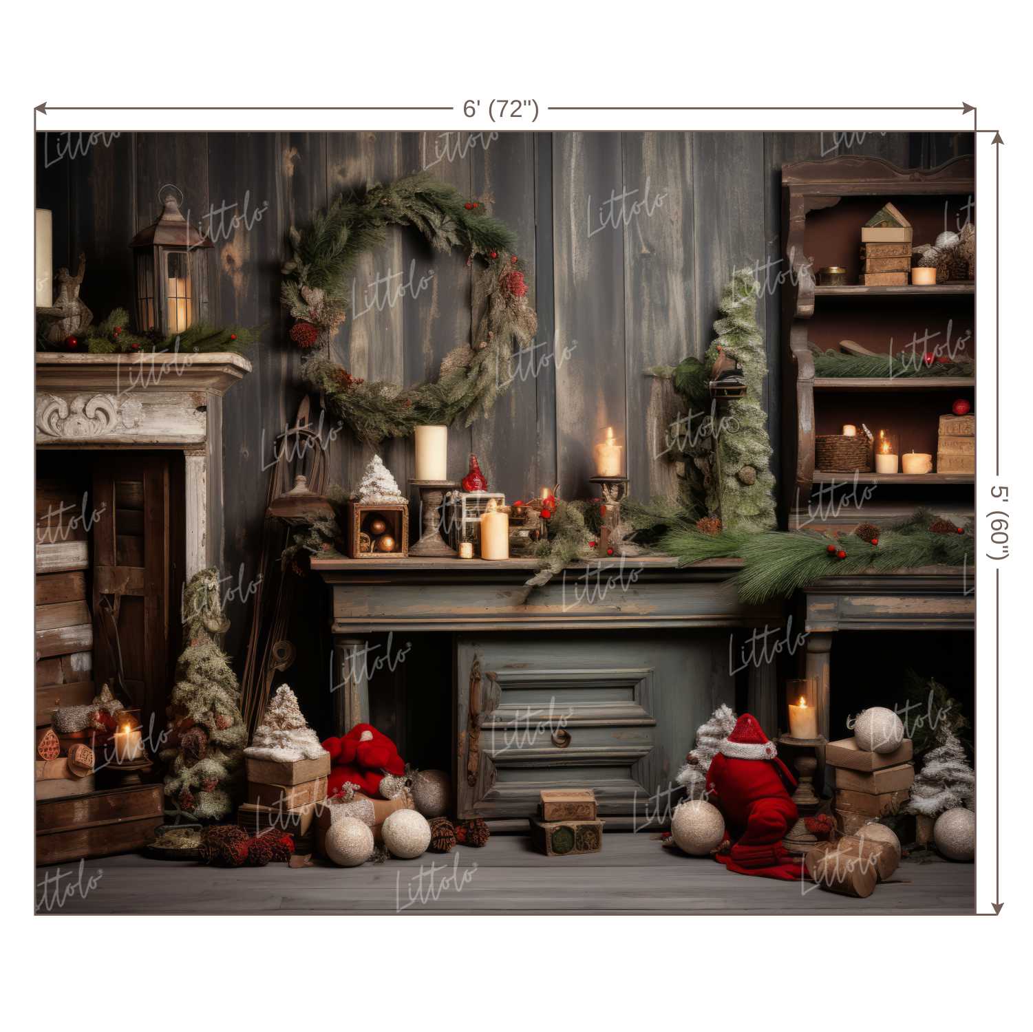 LB1144 Festivals and Seasons Christmas Backdrop