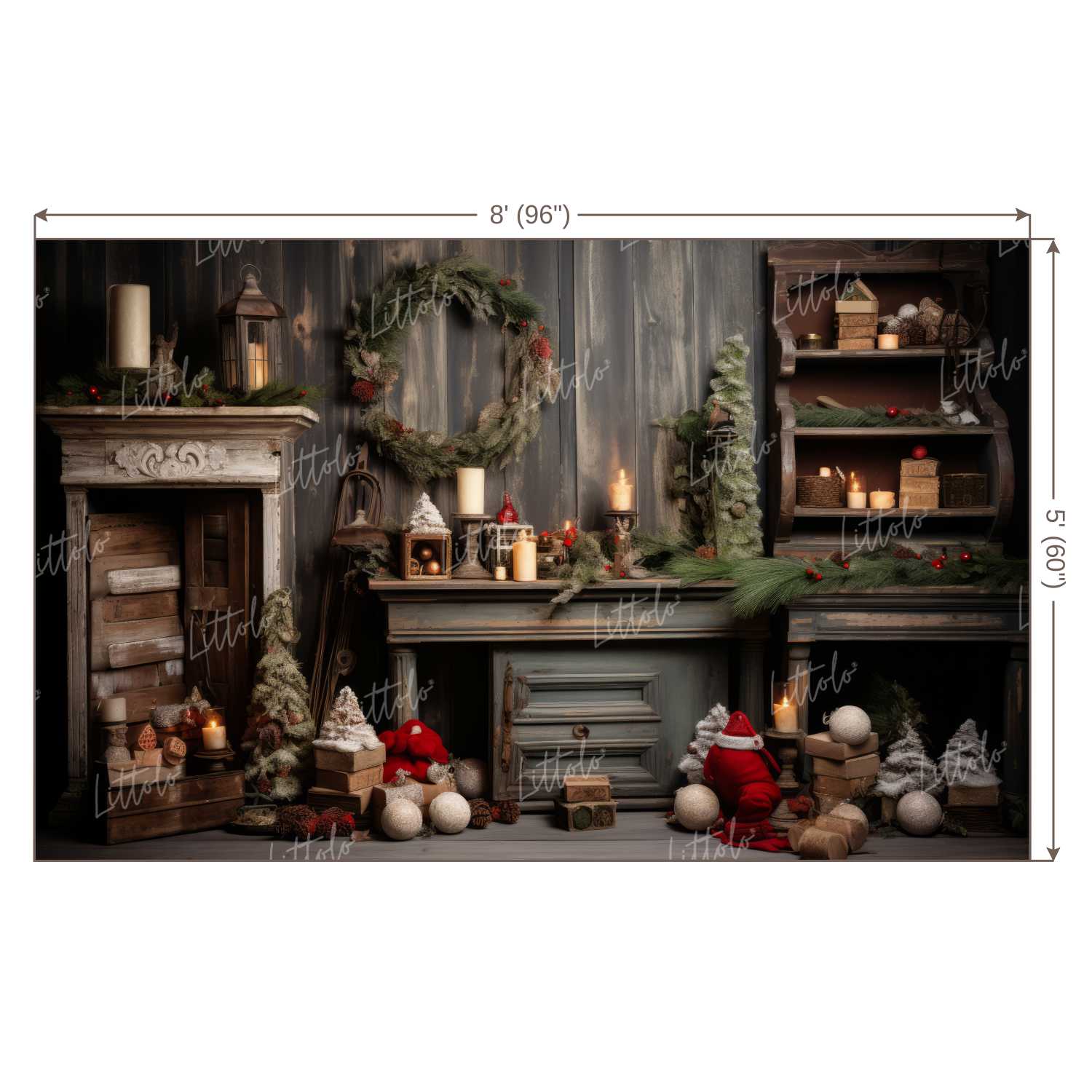 LB1144 Festivals and Seasons Christmas Backdrop