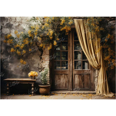 LB1145 Floral and Fine Art Backdrop