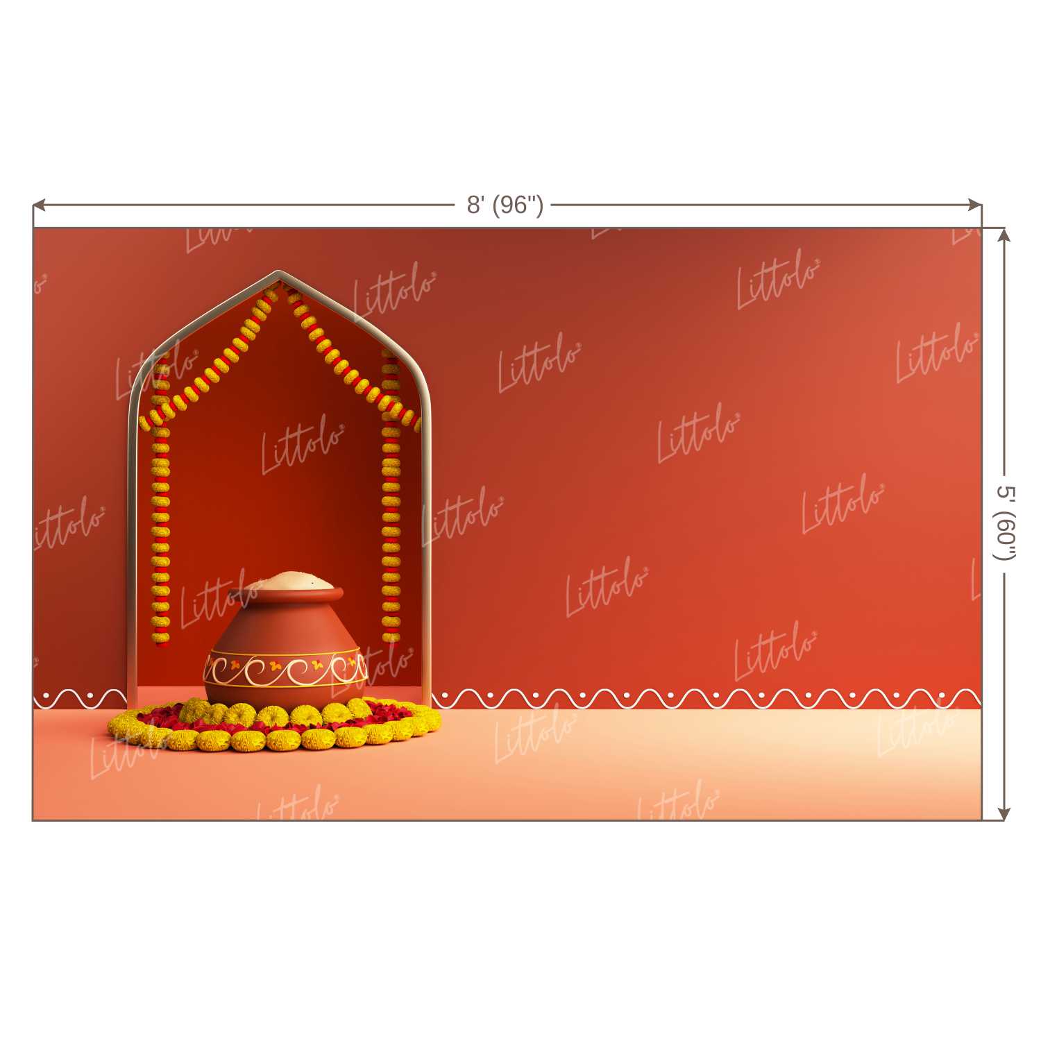 LB1147 Festivals and Seasons Pongal Backdrop