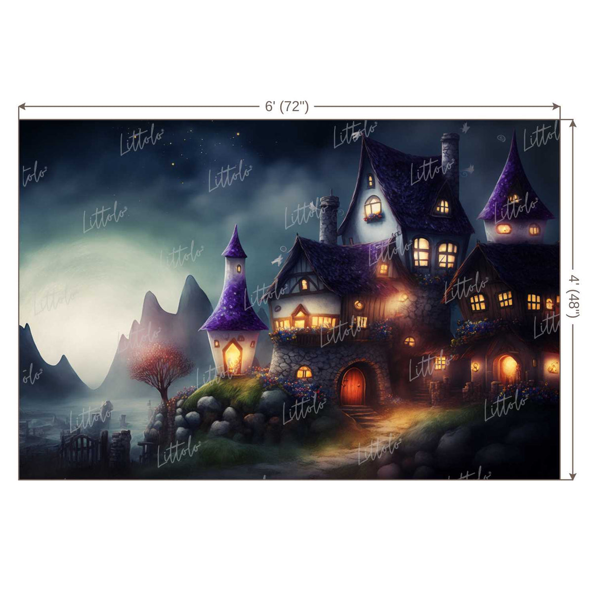 LB1152 Festivals and Seasons Halloween Backdrop