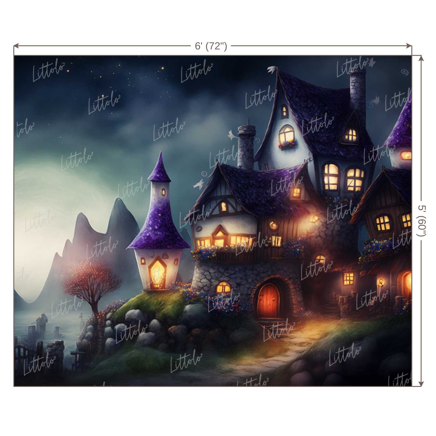 LB1152 Festivals and Seasons Halloween Backdrop