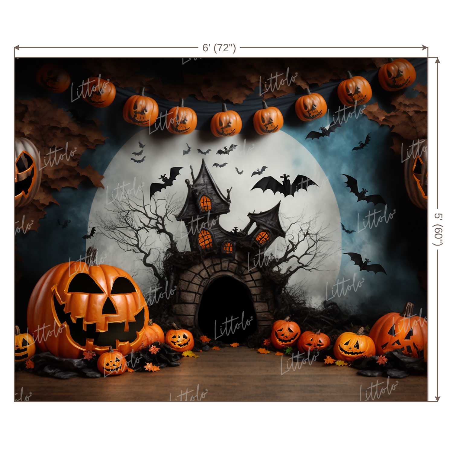 LB1153 Festivals and Seasons Halloween Backdrop