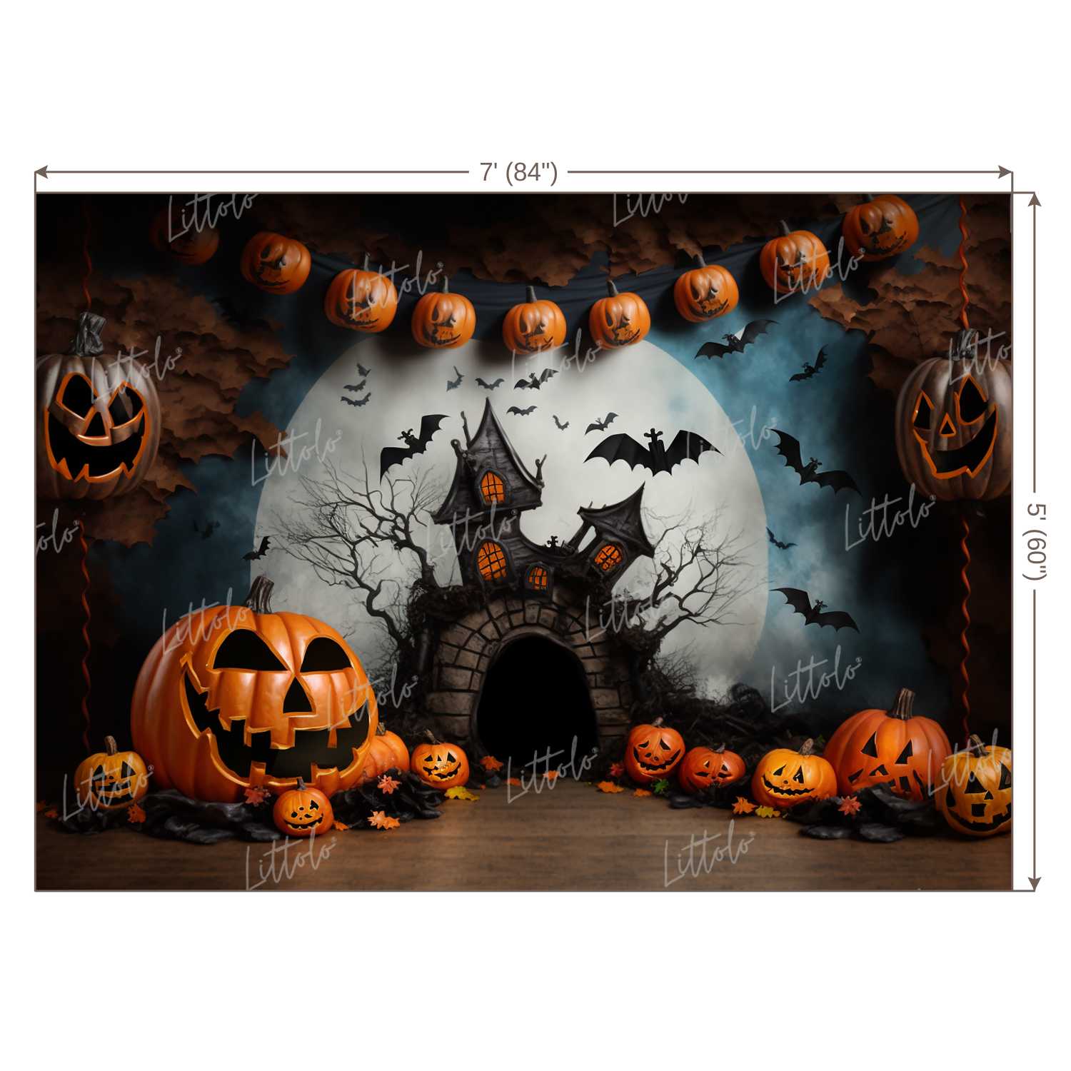 LB1153 Festivals and Seasons Halloween Backdrop