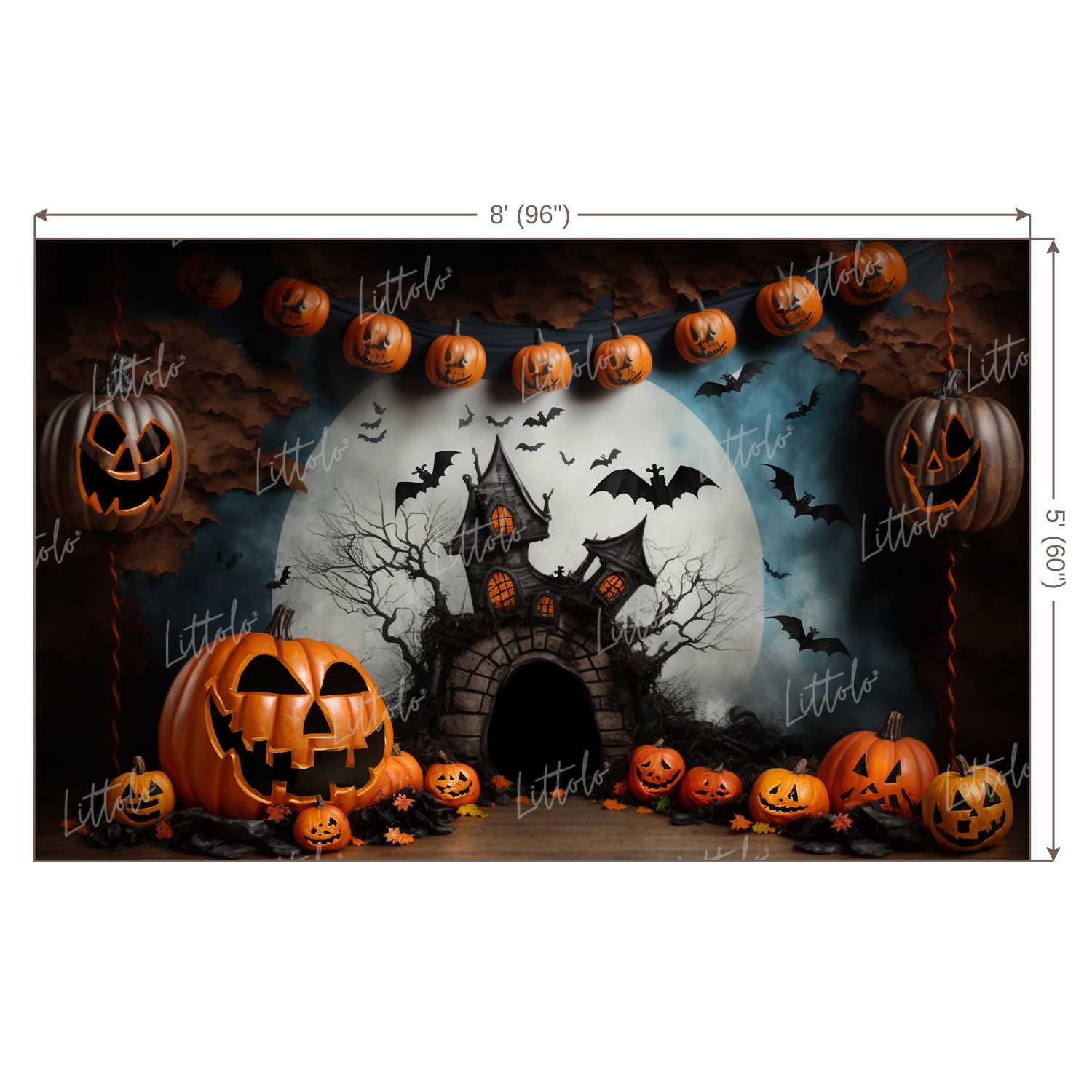 LB1153 Festivals and Seasons Halloween Backdrop