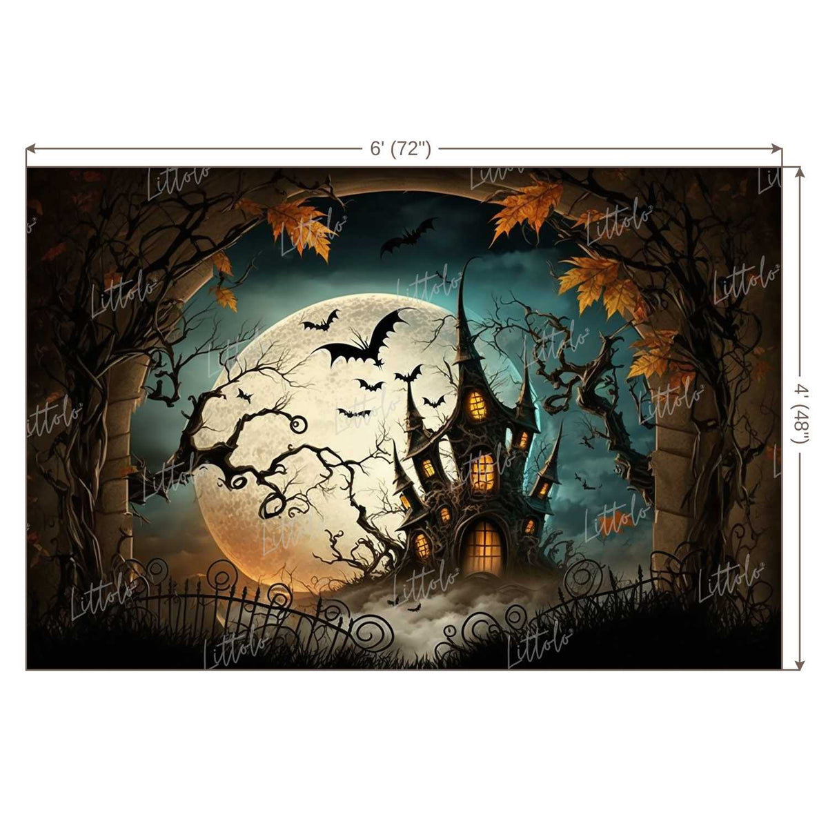 LB1154 Festivals and Seasons Halloween Backdrop