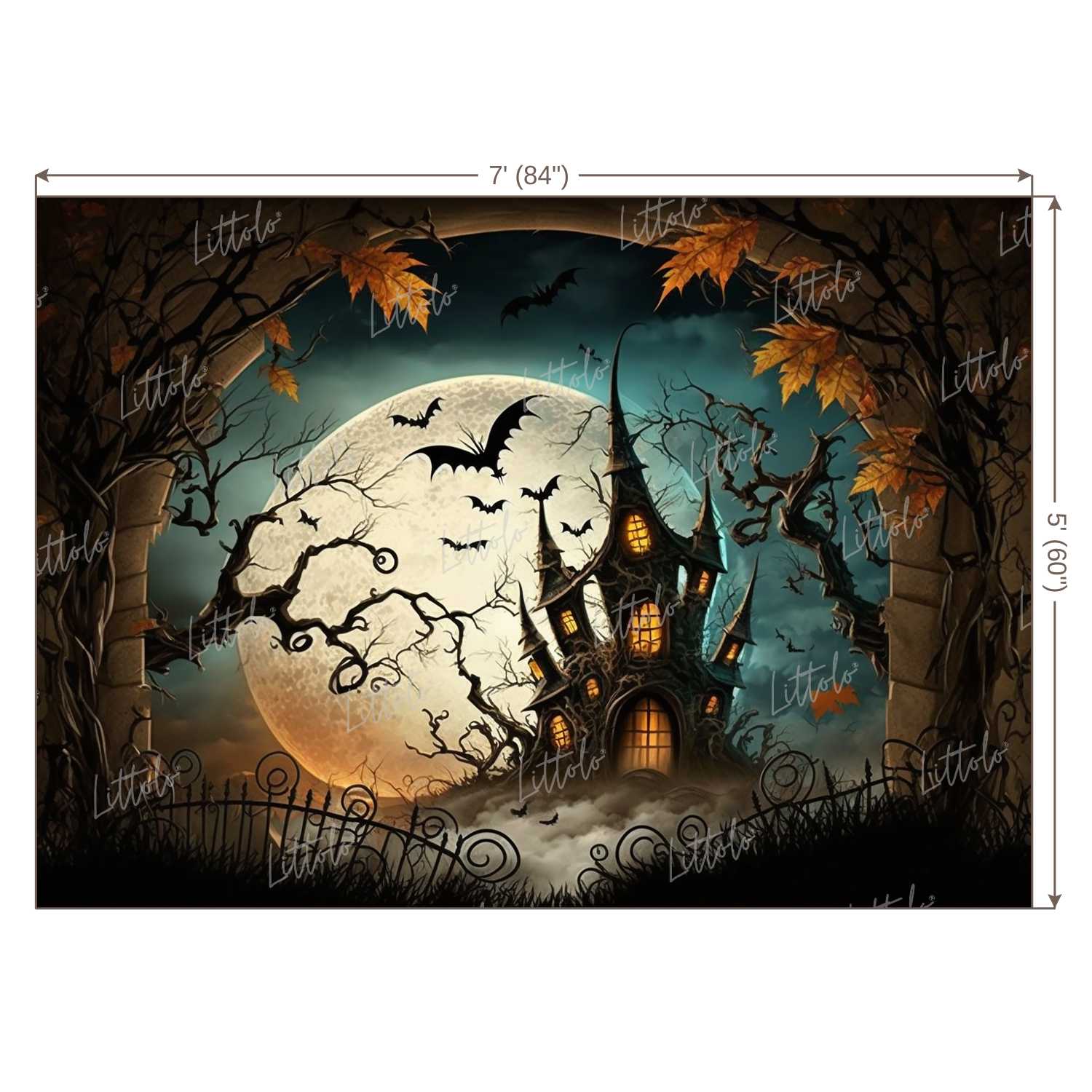 LB1154 Festivals and Seasons Halloween Backdrop