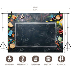 LB1155 Cake Smash and Themed Drops Back to School Backdrop