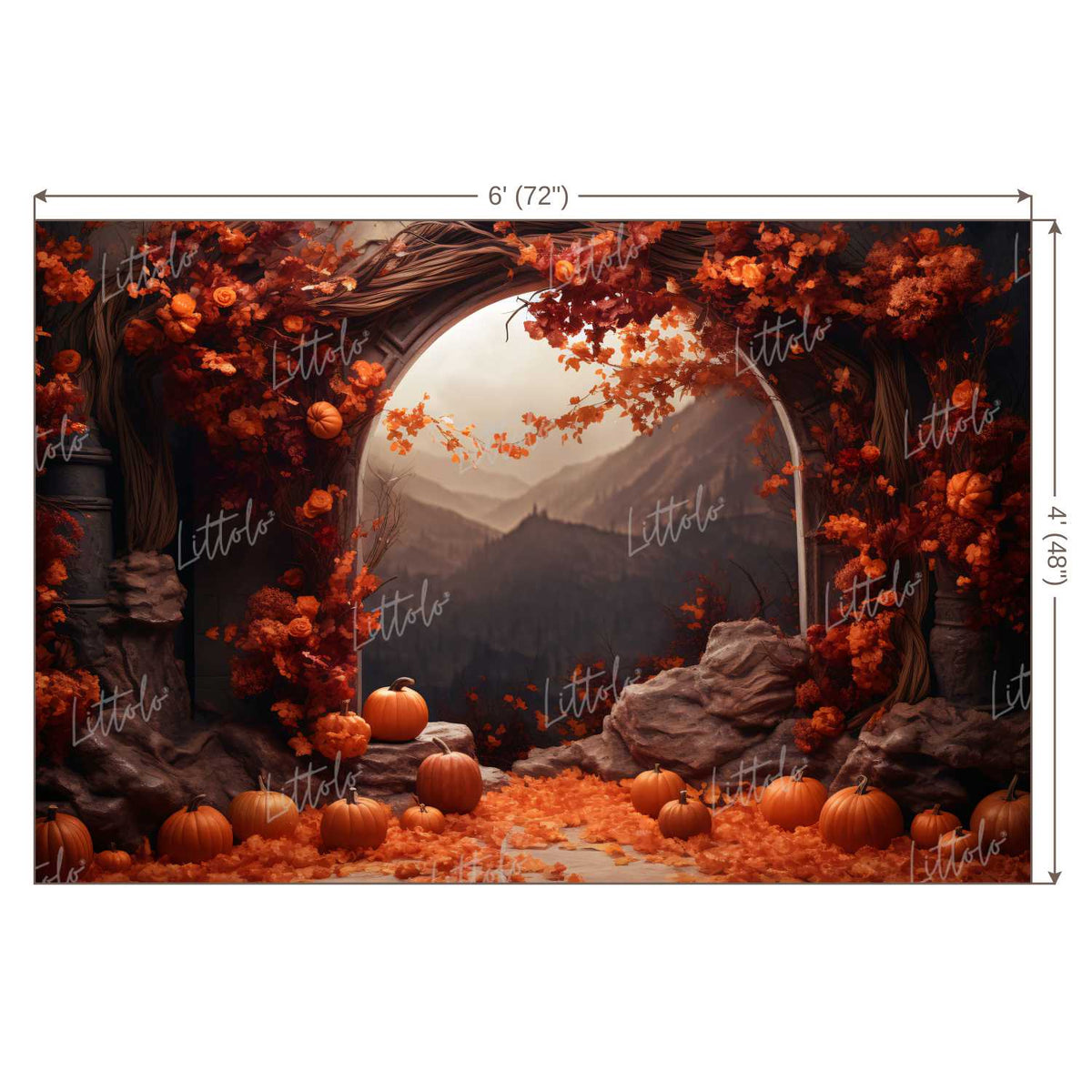 LB1157 Festivals and Seasons Autumn Backdrop