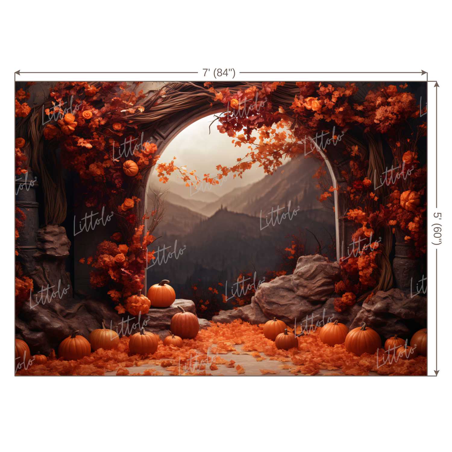 LB1157 Festivals and Seasons Autumn Backdrop