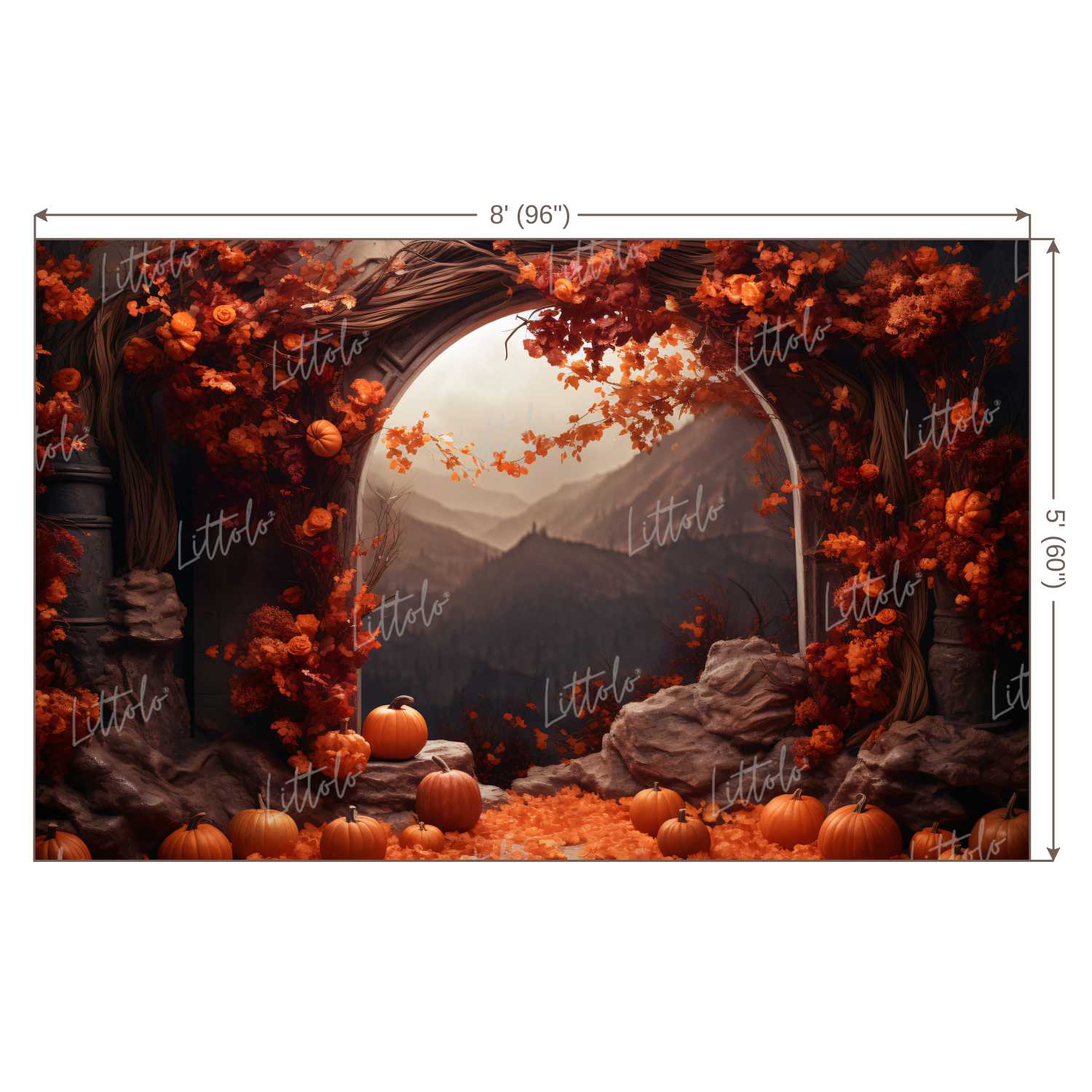 LB1157 Festivals and Seasons Autumn Backdrop