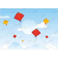 LB1164 Festivals and Seasons Kite Festival Backdrop