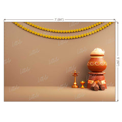 LB1183 Festivals and Seasons Pongal Backdrop