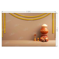 LB1183 Festivals and Seasons Pongal Backdrop