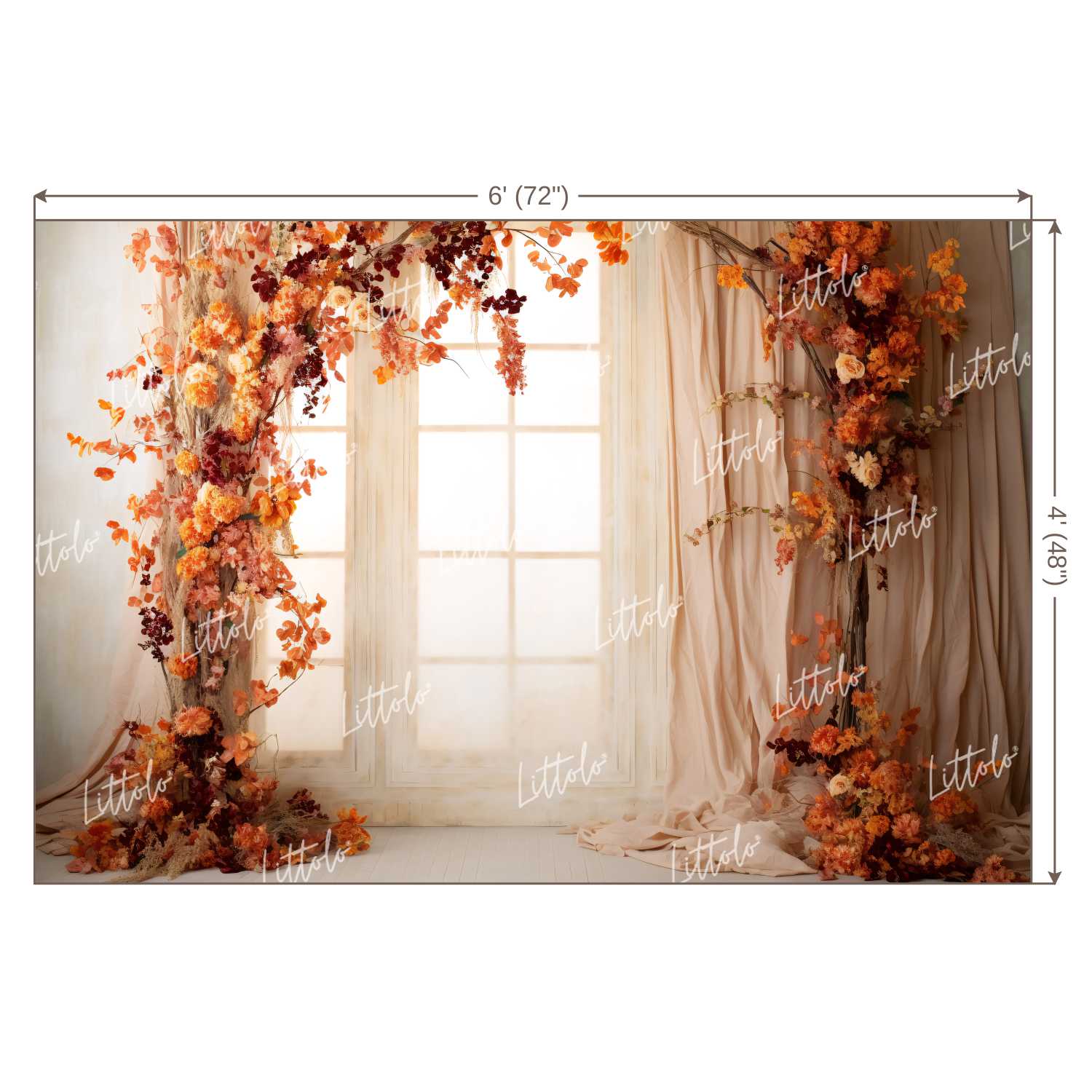 LB1185 Festivals and Seasons Autumn Backdrop