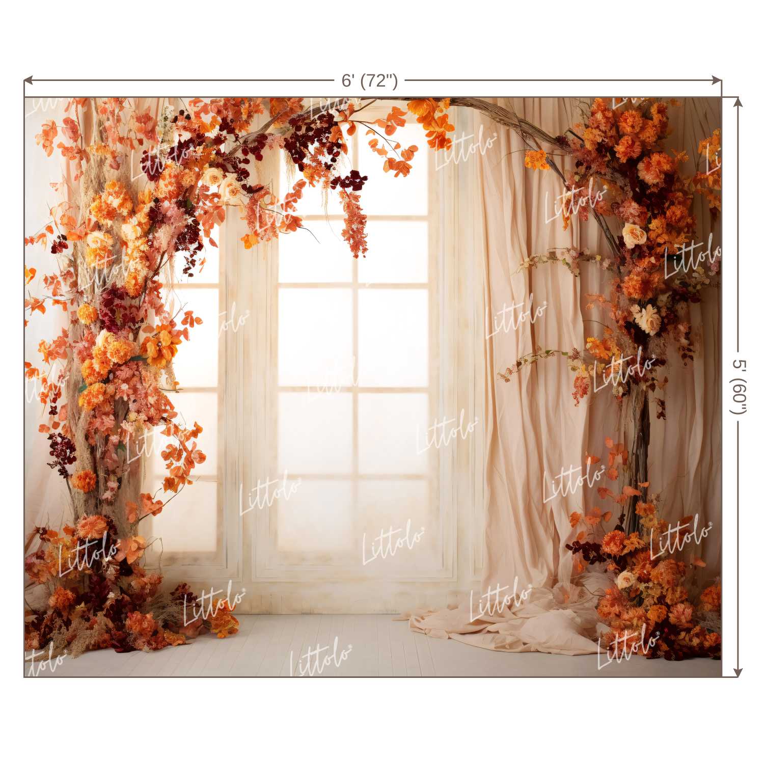 LB1185 Festivals and Seasons Autumn Backdrop