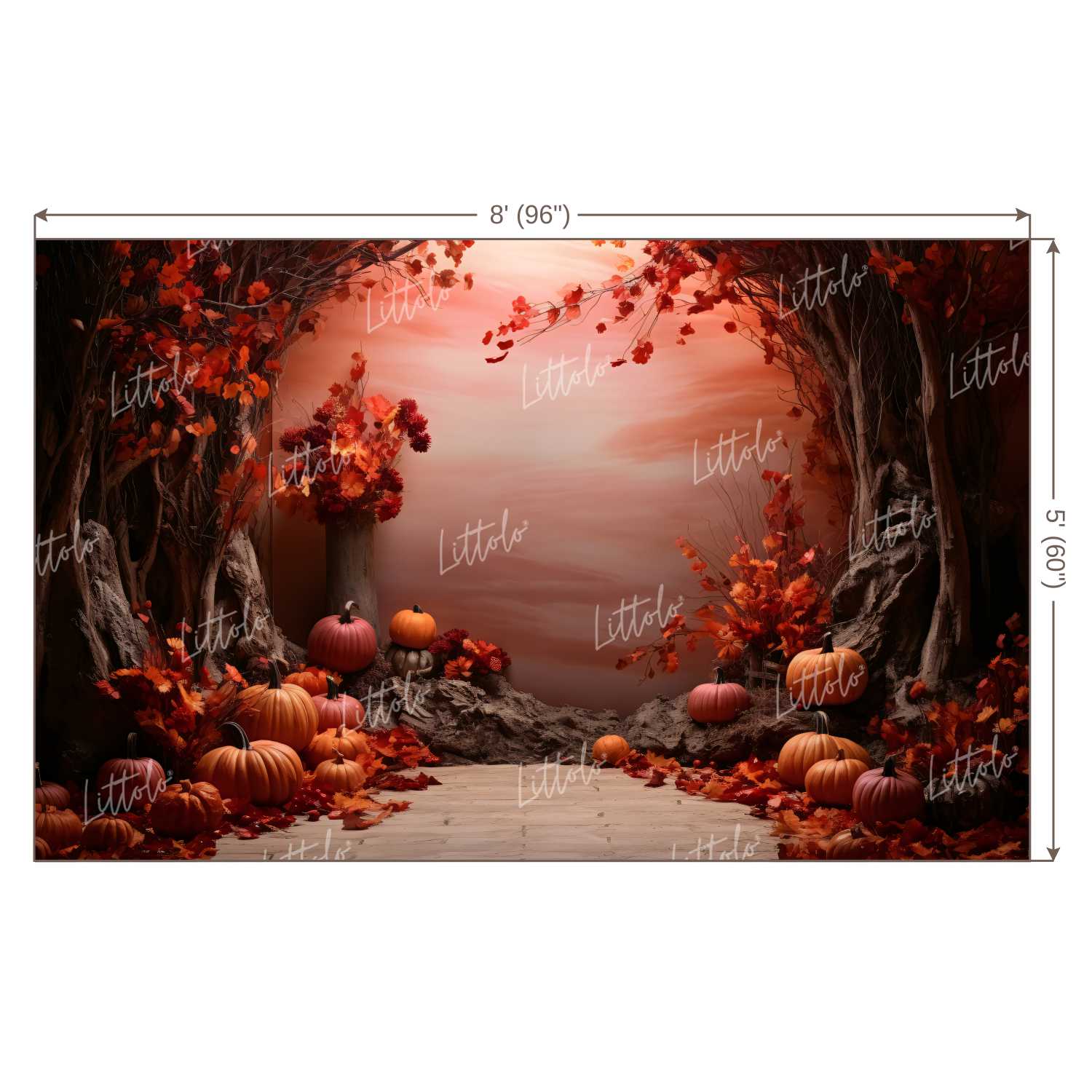 LB1186 Festivals and Seasons Autumn Backdrop