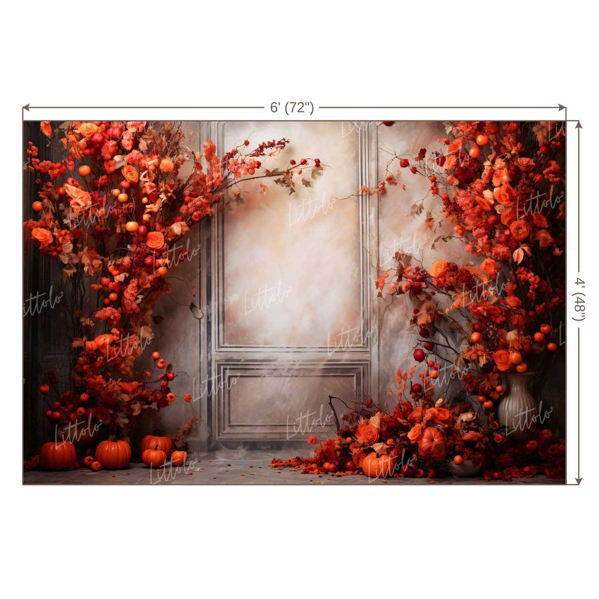 LB1187 Festivals and Seasons Autumn Backdrop