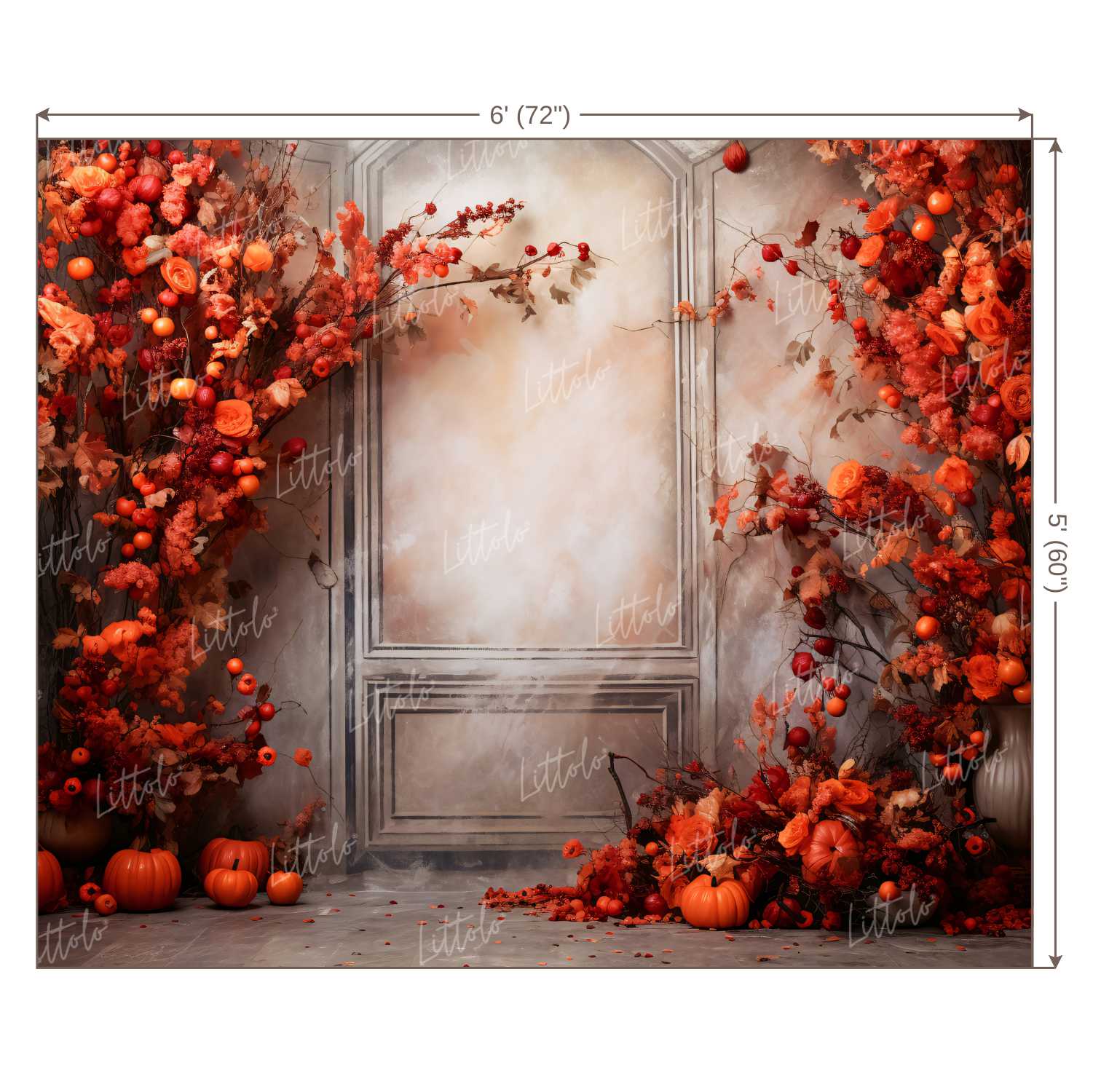 LB1187 Festivals and Seasons Autumn Backdrop