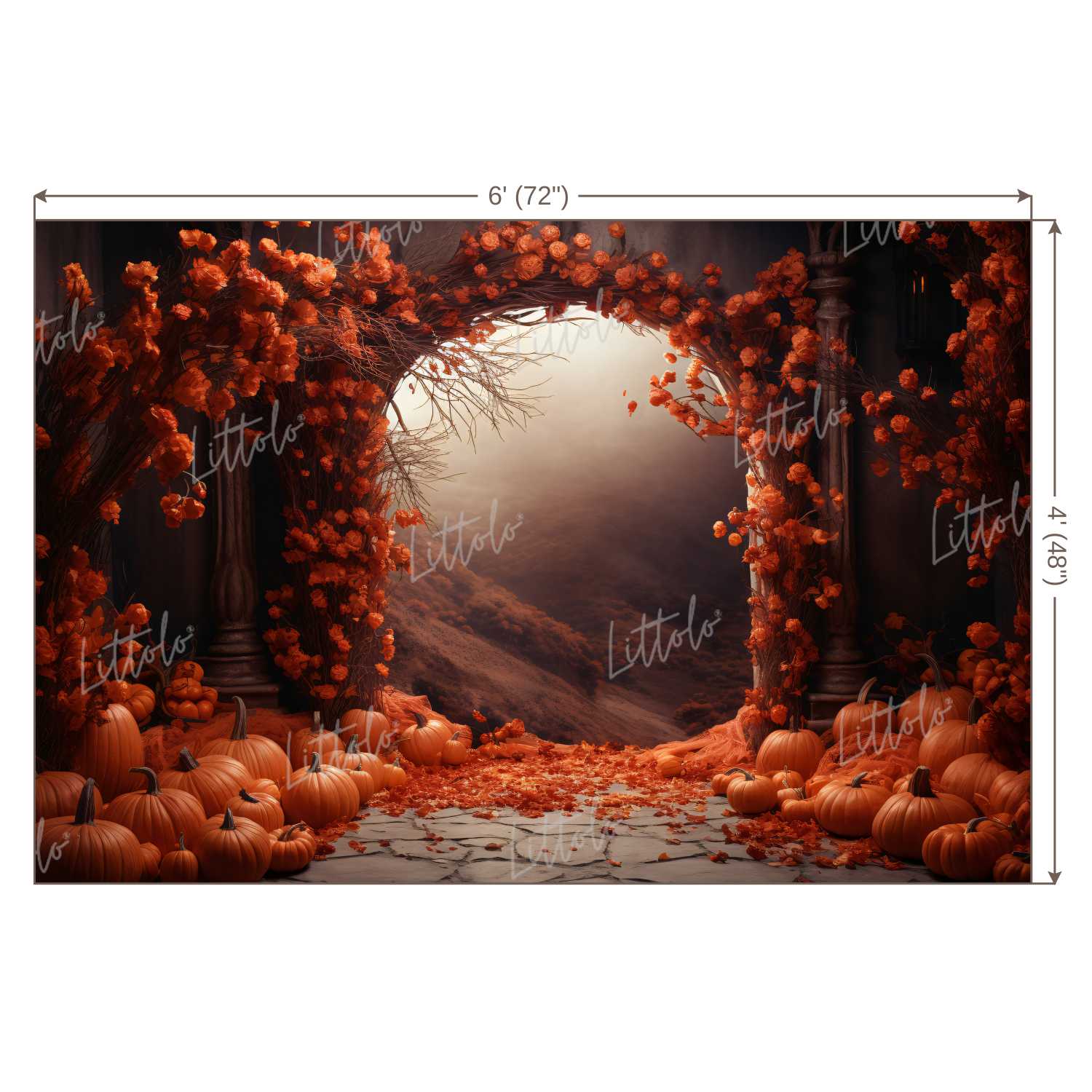 LB1191 Festivals and Seasons Autumn Backdrop