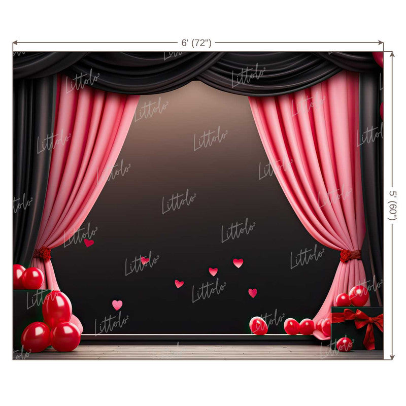 LB1194 Valentine's Day Backdrop