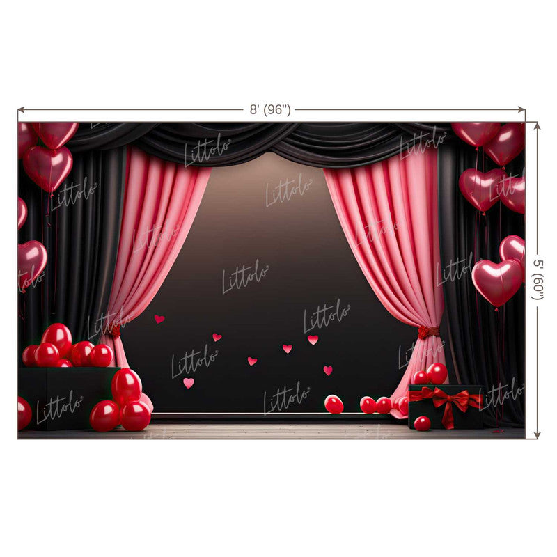 LB1194 Valentine's Day Backdrop