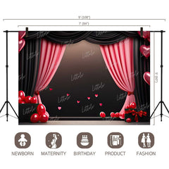 LB1194 Valentine's Day Backdrop