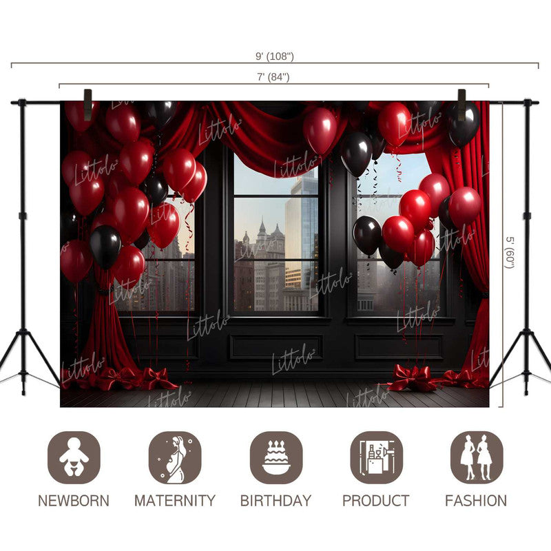 LB1195 Valentine's Day Backdrop