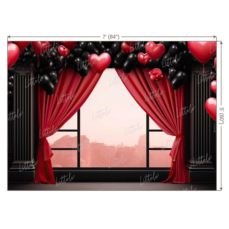 LB1196 Valentine's Day Backdrop