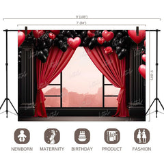 LB1196 Valentine's Day Backdrop