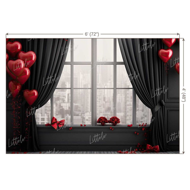 LB1197 Valentine's Day Backdrop